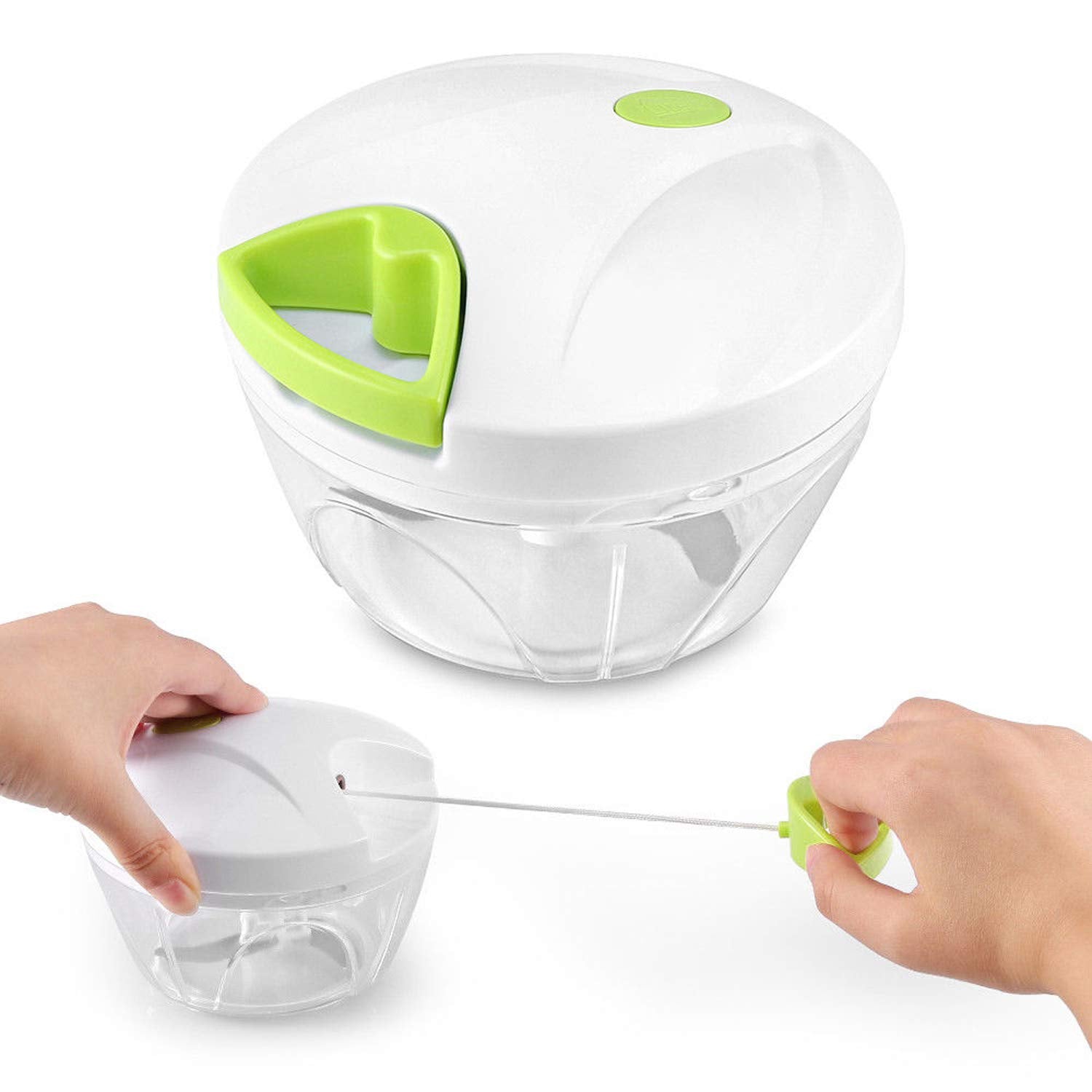 Speedy Chopper Multi-Use Turbo Cutter �Mini Handy Manual Vegetable & Fruit Chopper | Heavy-Duty (Random Color)