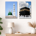 Set of 2 Premium Wall Art Photo Tiles �Modern Home Decor Sets  8x11