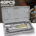 40pcs Aiwa Socket Wrench  Tool Kit &amp; Screwdriver And Socket Set