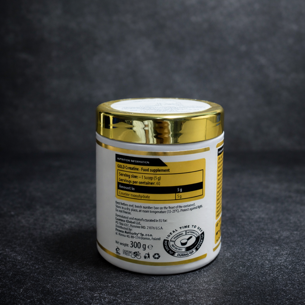 Kevin Levrone Gold Line Gold Creatine �Pure Creatine Monohydrate Supplement with 60 Servings (300g)