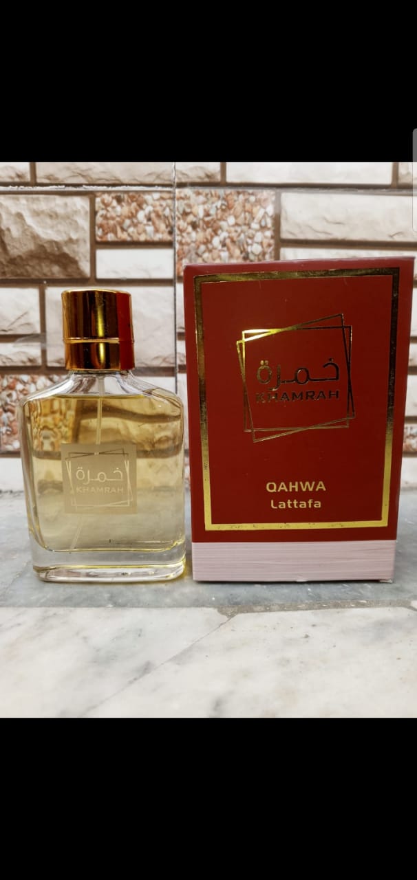 Khamrah Qahwa By Lattafa Perfumes Unisex Eau De Parfum 100ml Premium Long Lasting Fragrance