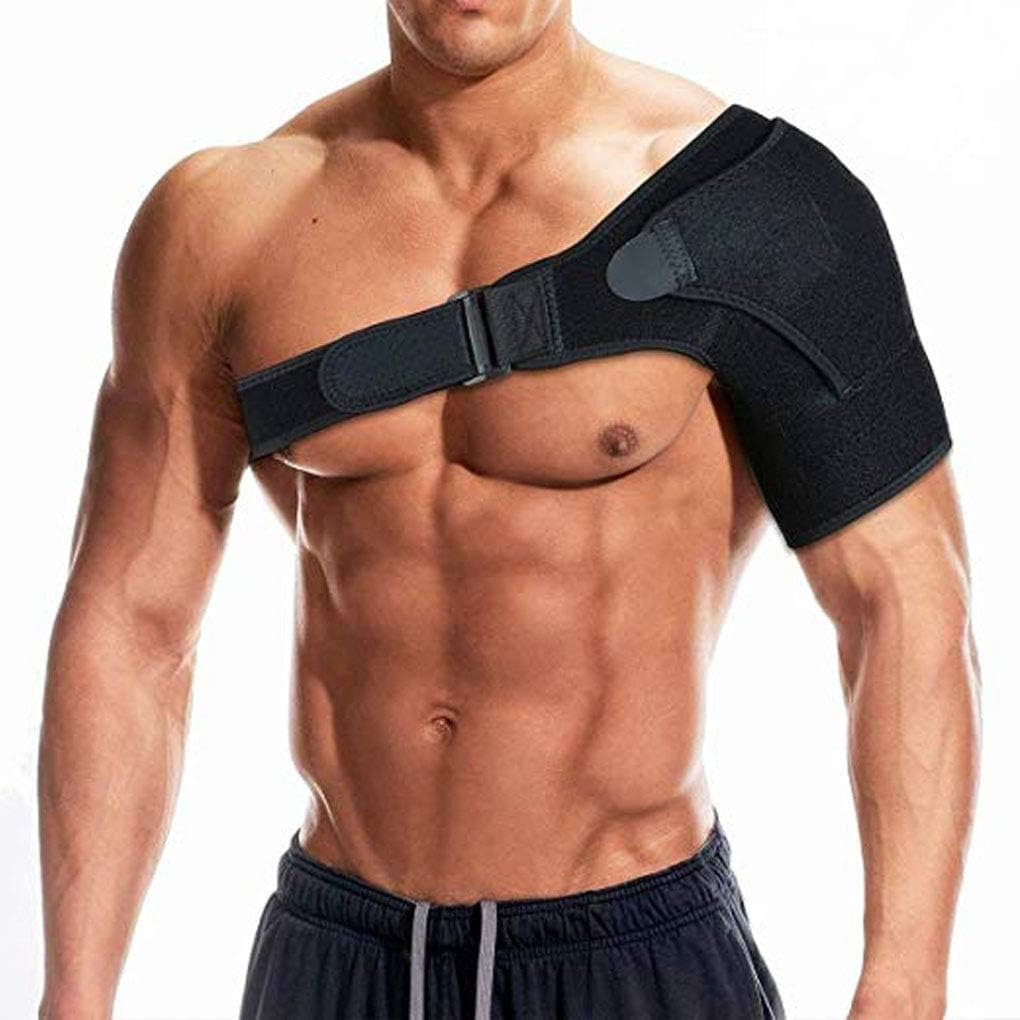 Shoulder Support for Men and Women with Pressure Pad �Adjustable Posture Corrector Brace for Pain Relief, Muscle Strain & Injury Recovery