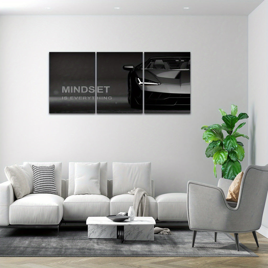 Set of 3 Premium Wall Art Photo Tiles �Modern Home Decor Sets