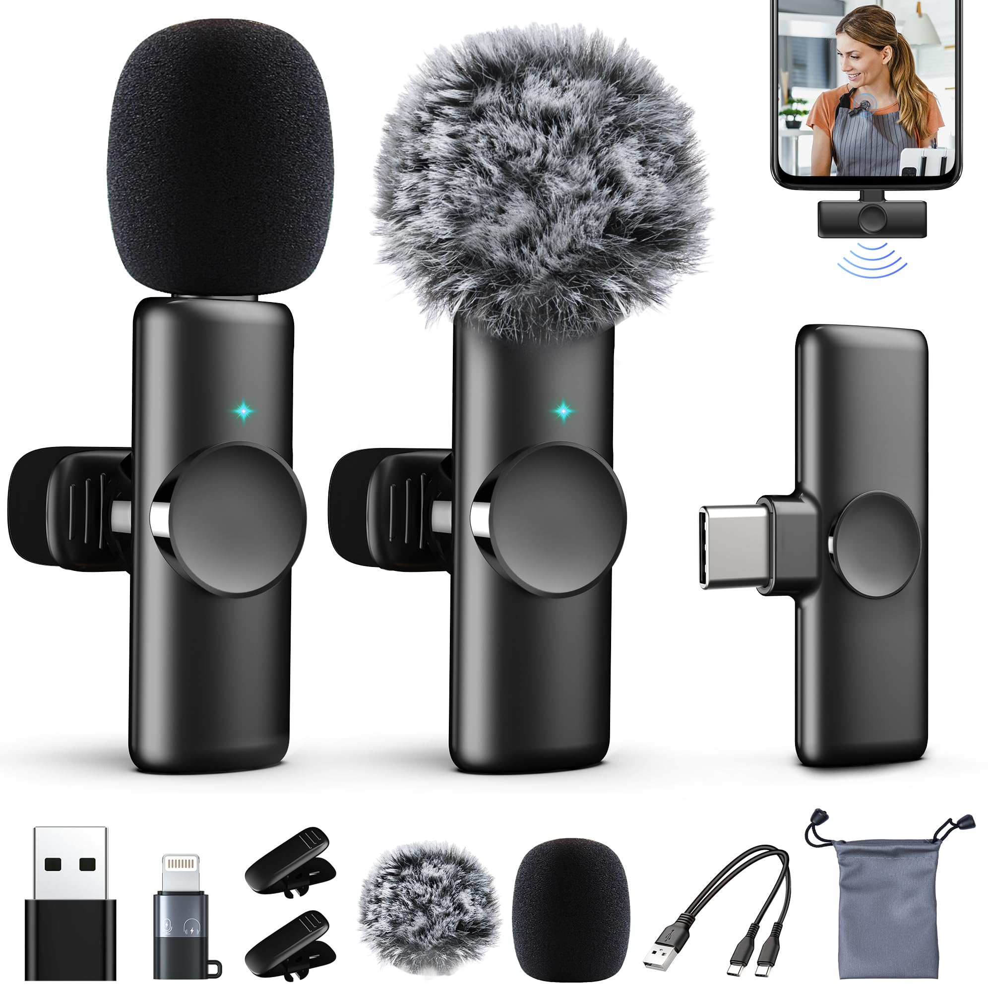 2in one BOYA Model: BY-MW13 Type: Wireless