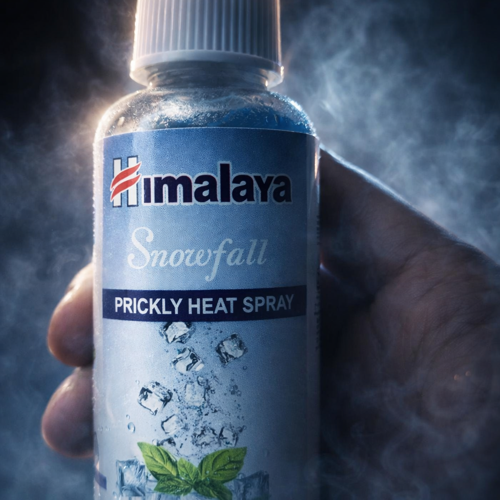 Himalaya IceCool Body Relief Spray �Instant Cooling Relief for Garmi Dana & Summer Skin Irritation