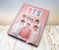 BTS Spiral Notebook A4 Size