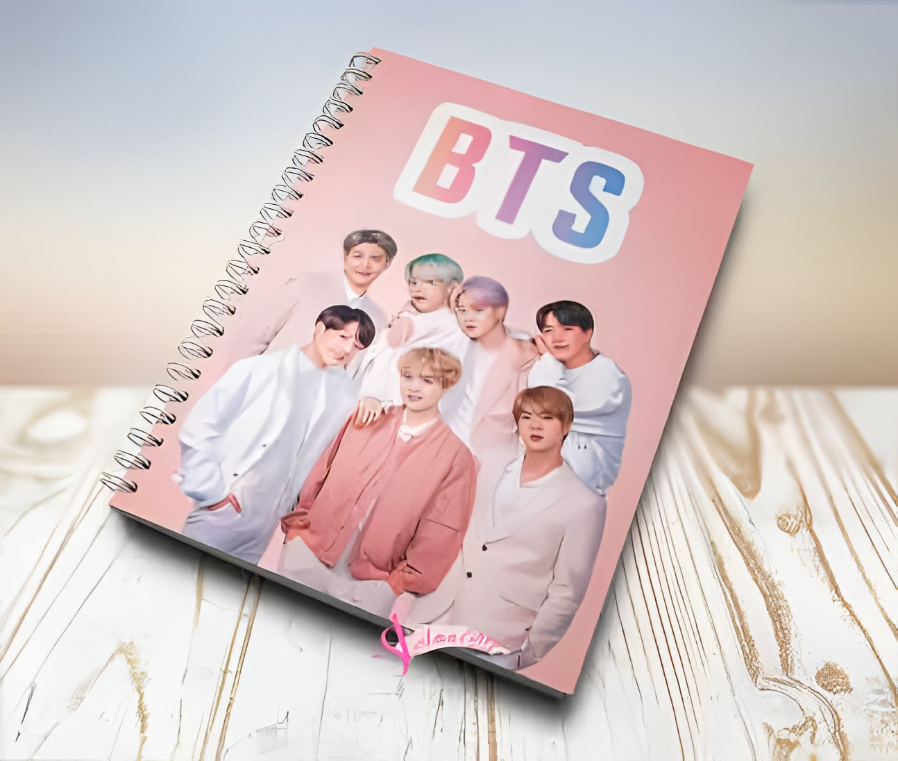 BTS Spiral Notebook A4 Size
