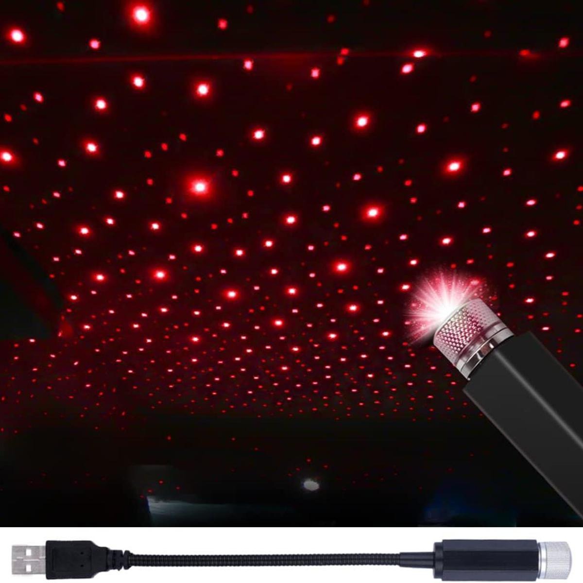 Led Galaxy Star Light | Starry Laser Projector Night Light For Home & Car Roof Decoration
