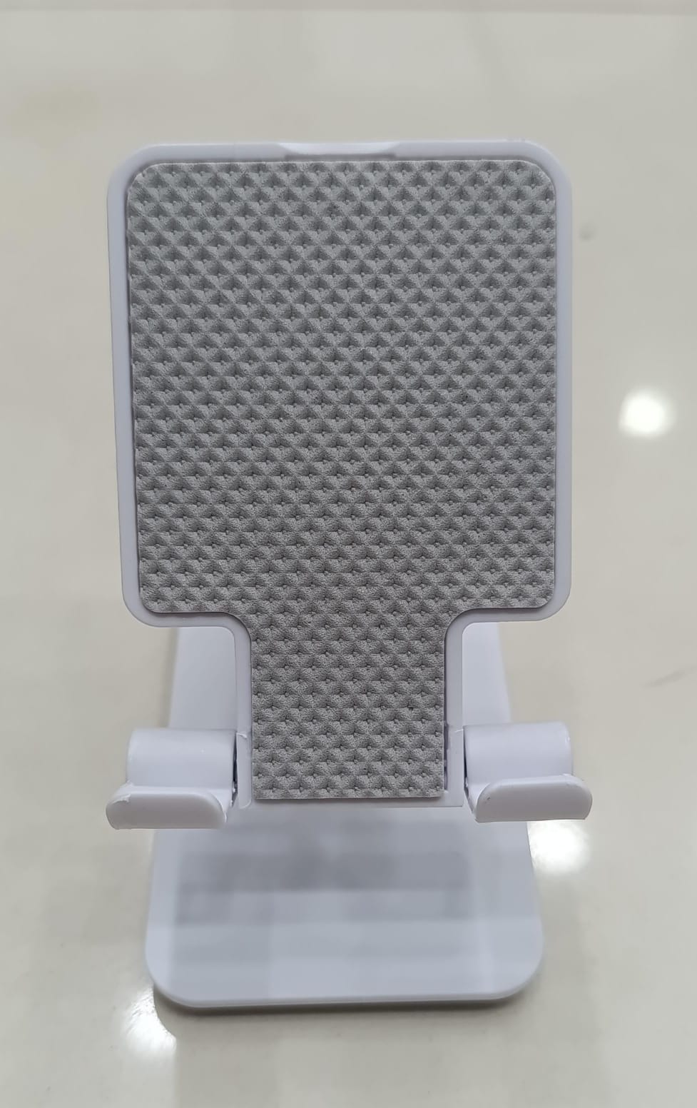 Adjustable Desktop Phone Holder Stand �Universal Mobile Stand with Angle & Height Adjustment | Foldable Anti-Slip Cell Phone Holder for All Smartphones