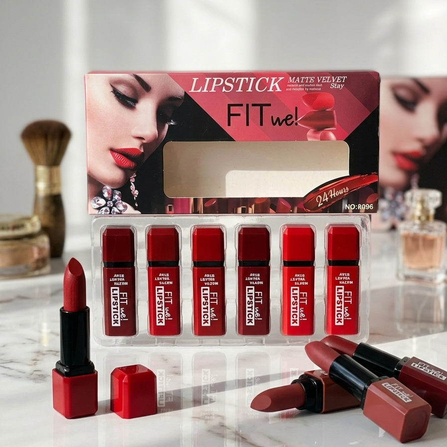 Fitme High Pigmented Velvet Matte Lipstick Set – photo 2