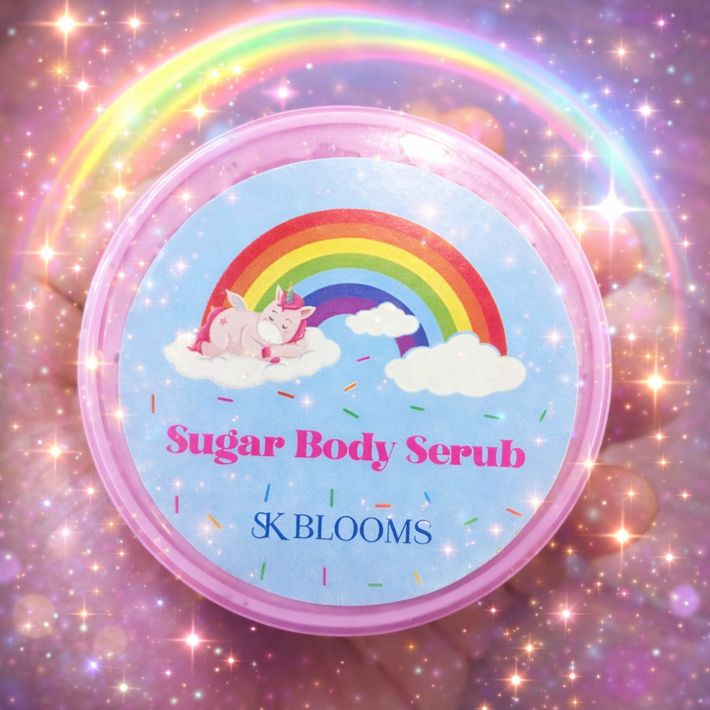 SK BLOOMS Natural Sugar Body Scrub for