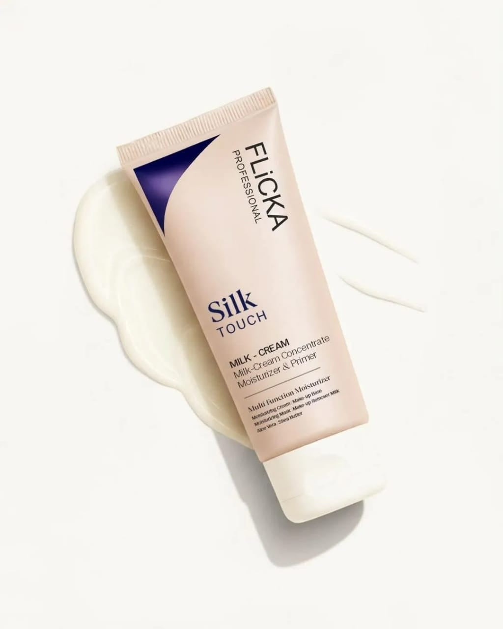 FLiCKA Silk Touch 3-in-1 Moisturizer & Primer | Hydrating, Lightweight, Long-Lasting | Pore Minimizer | 60g