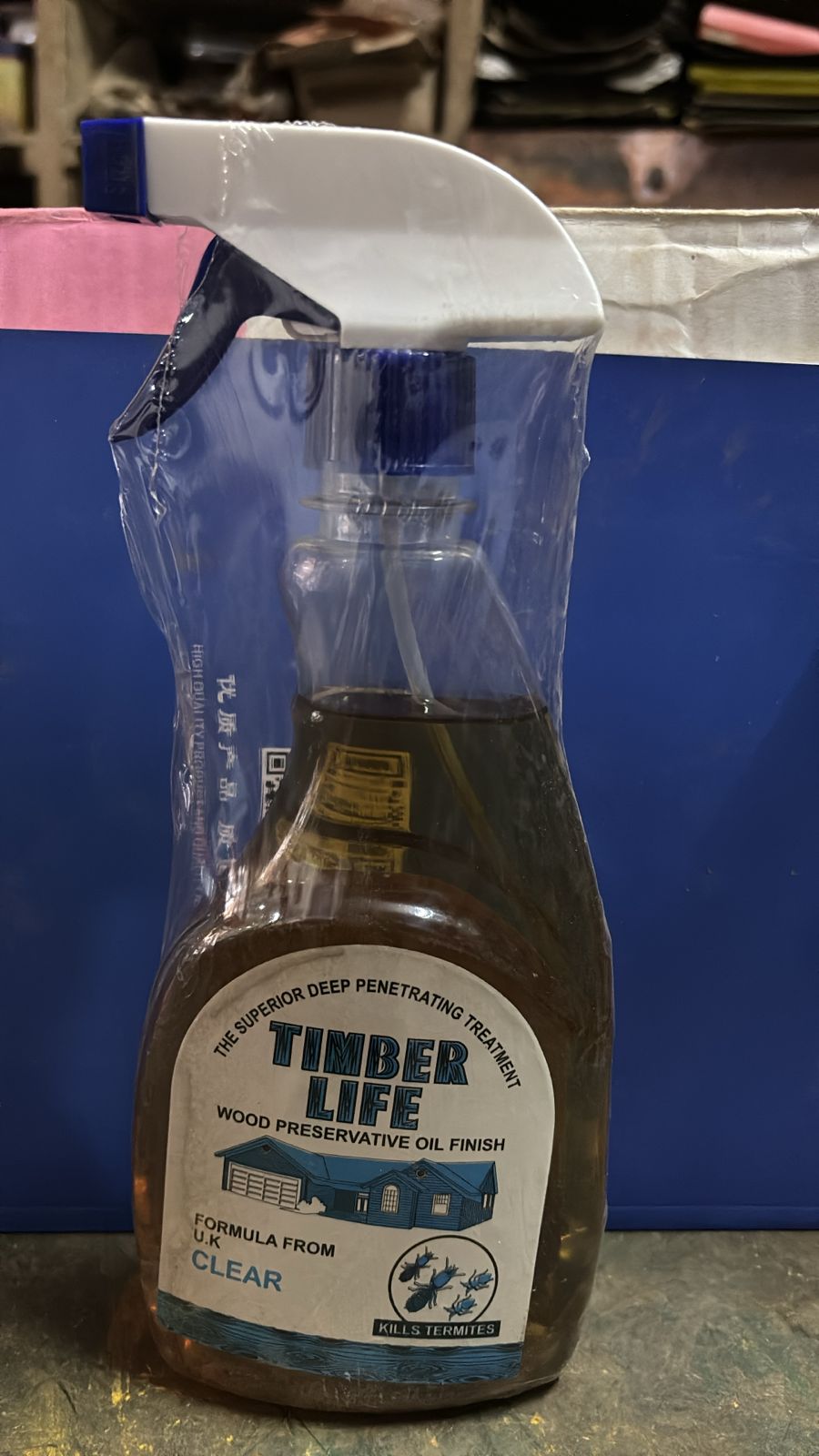 Wood Preservative Spray for Termites | Anti-Termite Protection for Furniture & Wooden Surfaces (500ML)