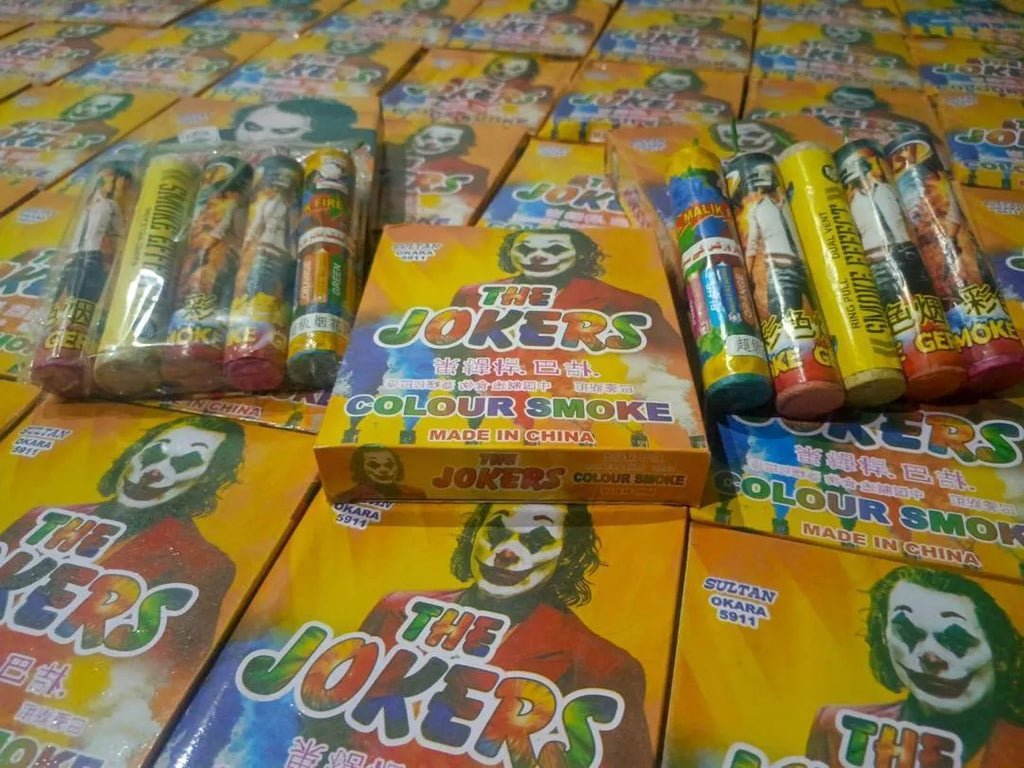 Multicolor Smoke Bombs for Weddings & Events