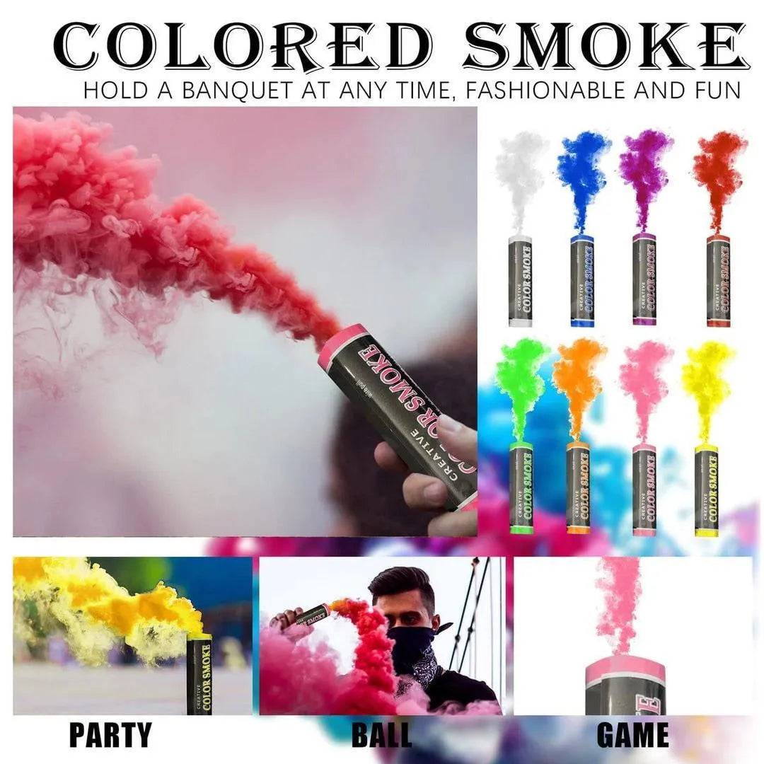 Multicolor Smoke Bombs for Weddings & Events