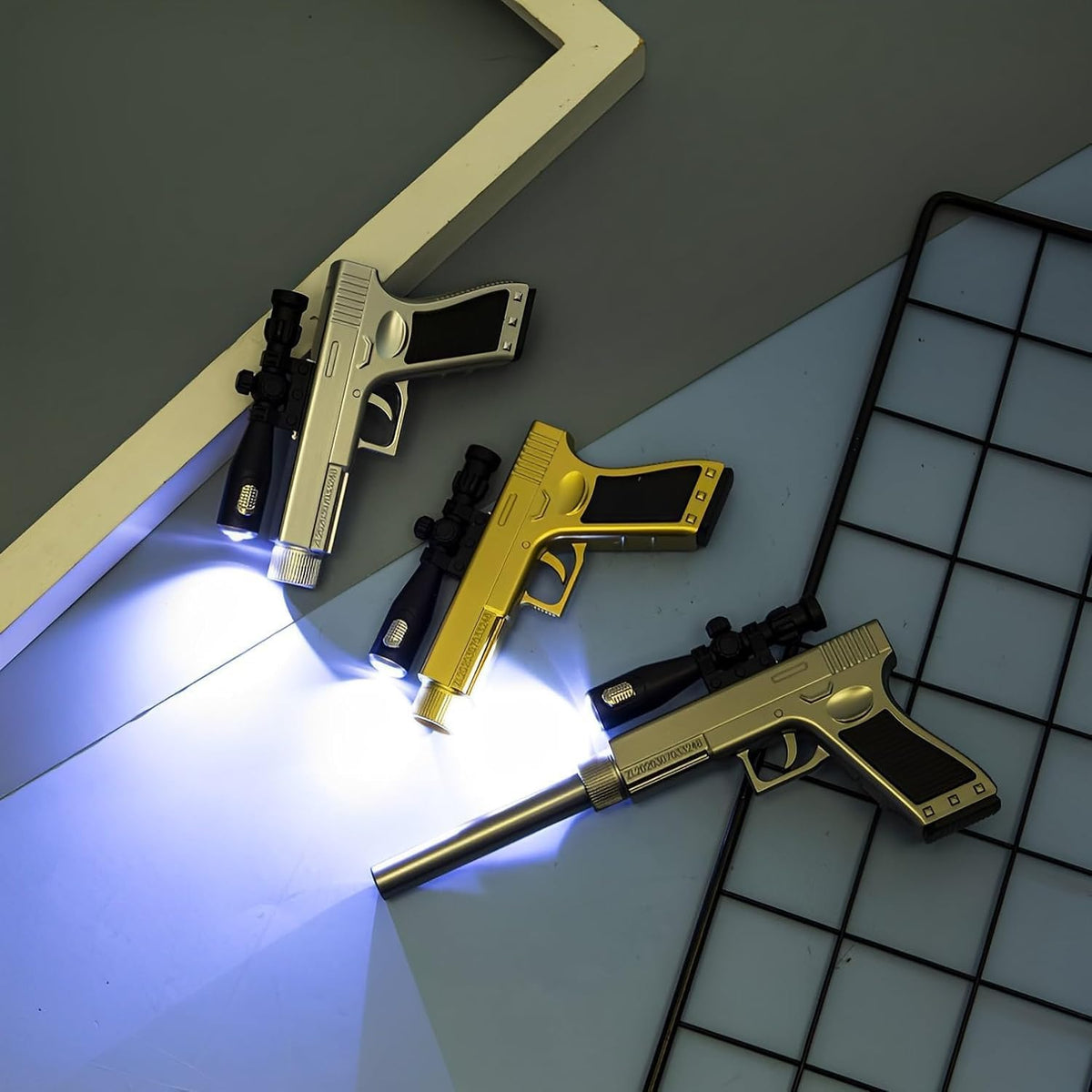 Cute Gun Shape LED Gel Pen – photo 5