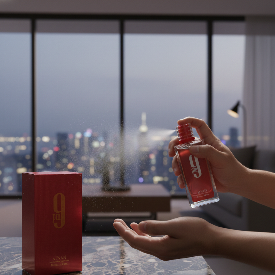 Afnan 9PM Perfume �Unisex EDP 100ml Red, Long-Lasting Elegant Fragrance for Men & Women