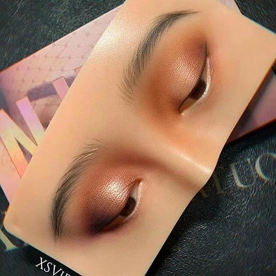 New Eye Makeup Practice Eyeshadow Mannequin - The Perfect Aid to Makeup Practice Face