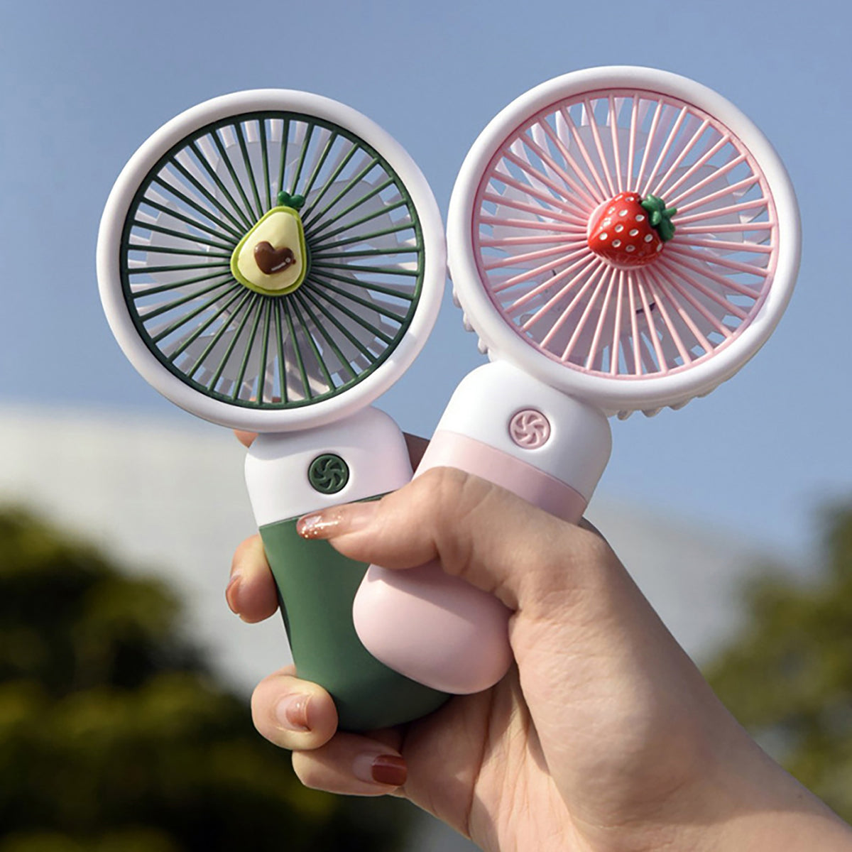 Mini Fan Multifunctional Cool Summer Fruit Cartoon – photo 1