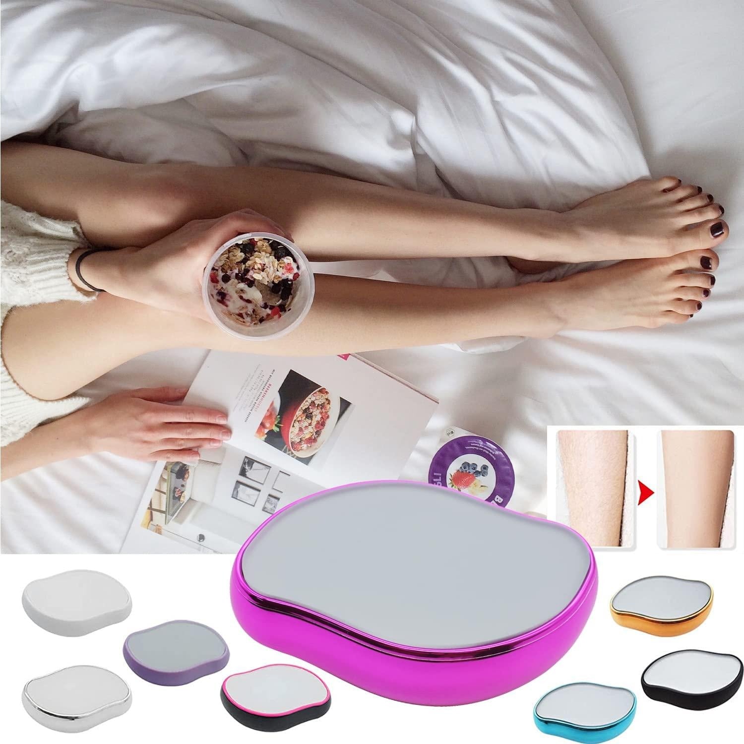 Magic Crystal Hair Remover Bleame Crystal Hair Eraser �Painless Exfoliation Hair Removal Tool For Arms Legs Back   (random color)