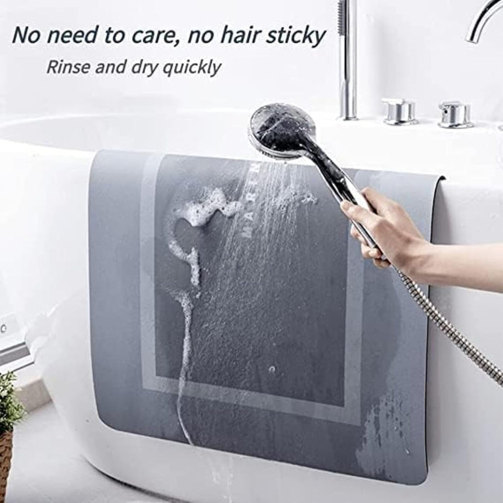 Best Quality Quick-Dry Non-Slip Home Mat �Absorbent, Washable Square Floor Mat for Bathroom, Kitchen &amp; Entryway - Random Color