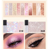 10 Colors Glitter Liquid Eyeliner Shining Eyeliner – photo 2