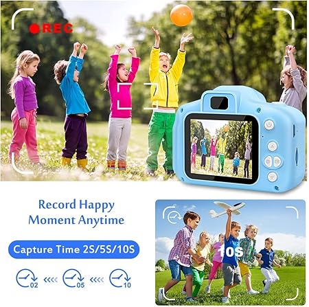 Children Mini Digital Camera Can Take Pictures Video Small Sir Toys | Kids Camera, Digital Video Camera for Kids, Christmas Birthday Gift for Boys &amp; Girls - Random colors