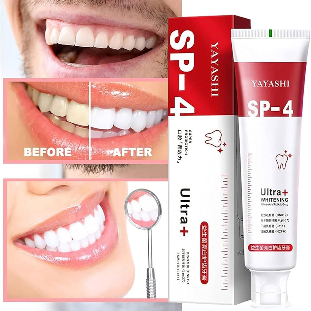 Yayashi Sp-4 Ultra Whitening Toothpaste Probiotic Stain – photo 1
