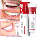 Yayashi Sp-4 Ultra Whitening Toothpaste Probiotic Stain Remover 120Gm /Nano Toothbrush Protects Gums Freshens Breath, for Everyone - Pack of 1