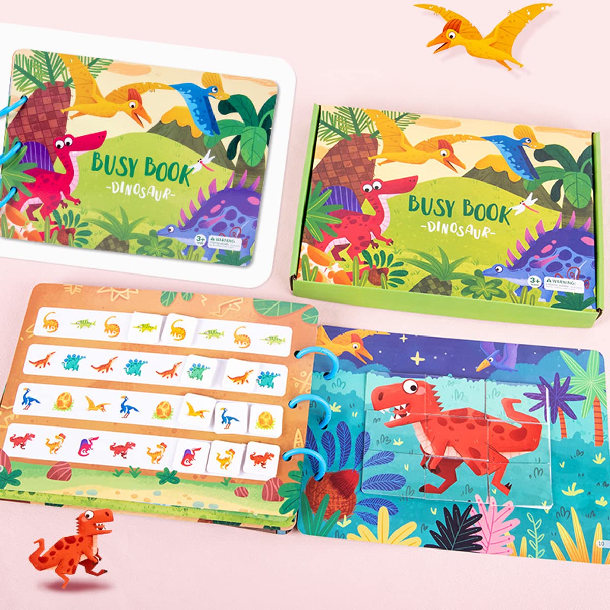 Busy Book, Quiet Book, Toddler Busy Book, for 2-4 Years Old Preschool Activity Toy Books Help Develop Learning Skills,(Only Math )