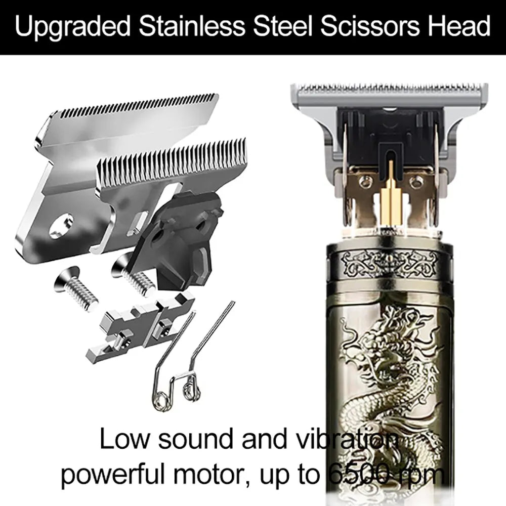 Vintage T9 Hair Trimmer For Men Professional