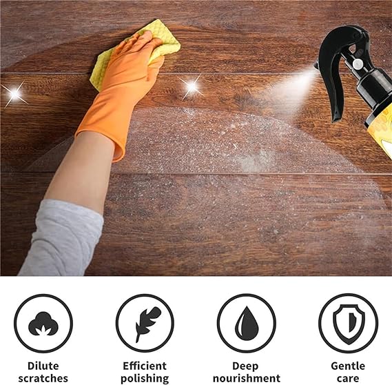 Beeswax Furniture Polish and Cleaner Spray, Natural – photo 2