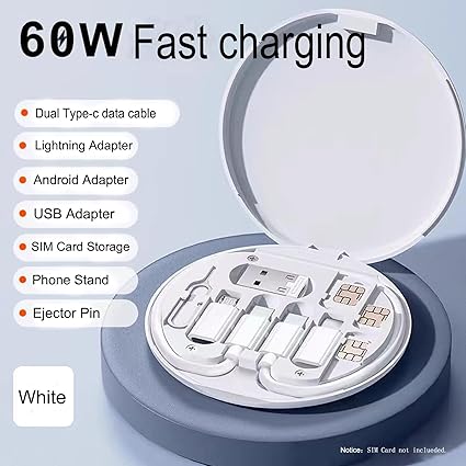 Multifunctional Data Cable Set 60W Fast Charging – photo 5