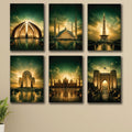 Set of 6 Premium Wall Art Photo