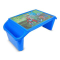 Kids Portable Study Table �Multifunctional Plastic Desk with Side Storage (Random Color)