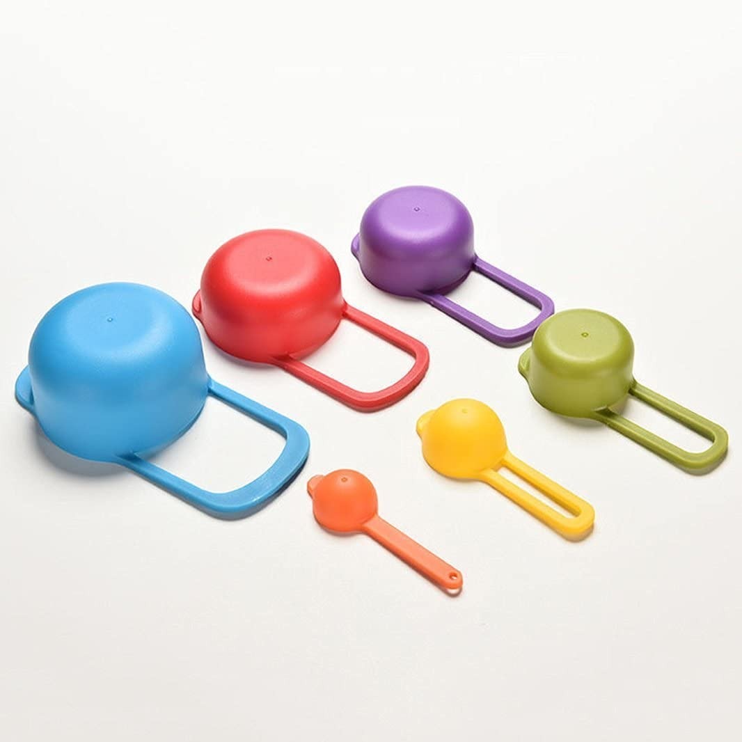 High Quality Measuring Spoon Set 6Pcs Measuring Cup And Spoon For Kitchen Baking And Cooking