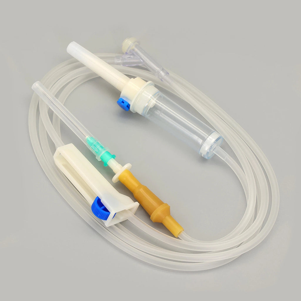 Disposable I.V Drip Set �Sterile Intravenous Infusion Set with Regulator