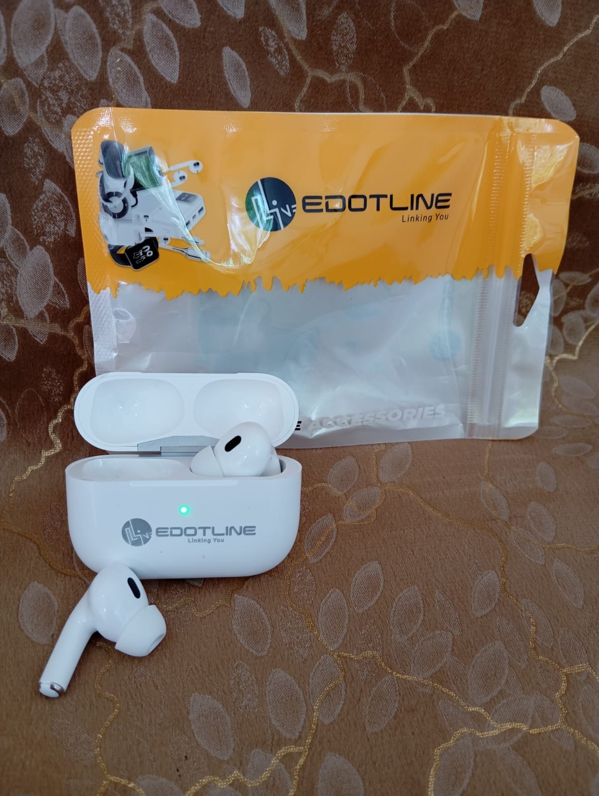 Edotline Pro 2 Wireless Earbuds | White | 24H Battery Life & Premium Sound