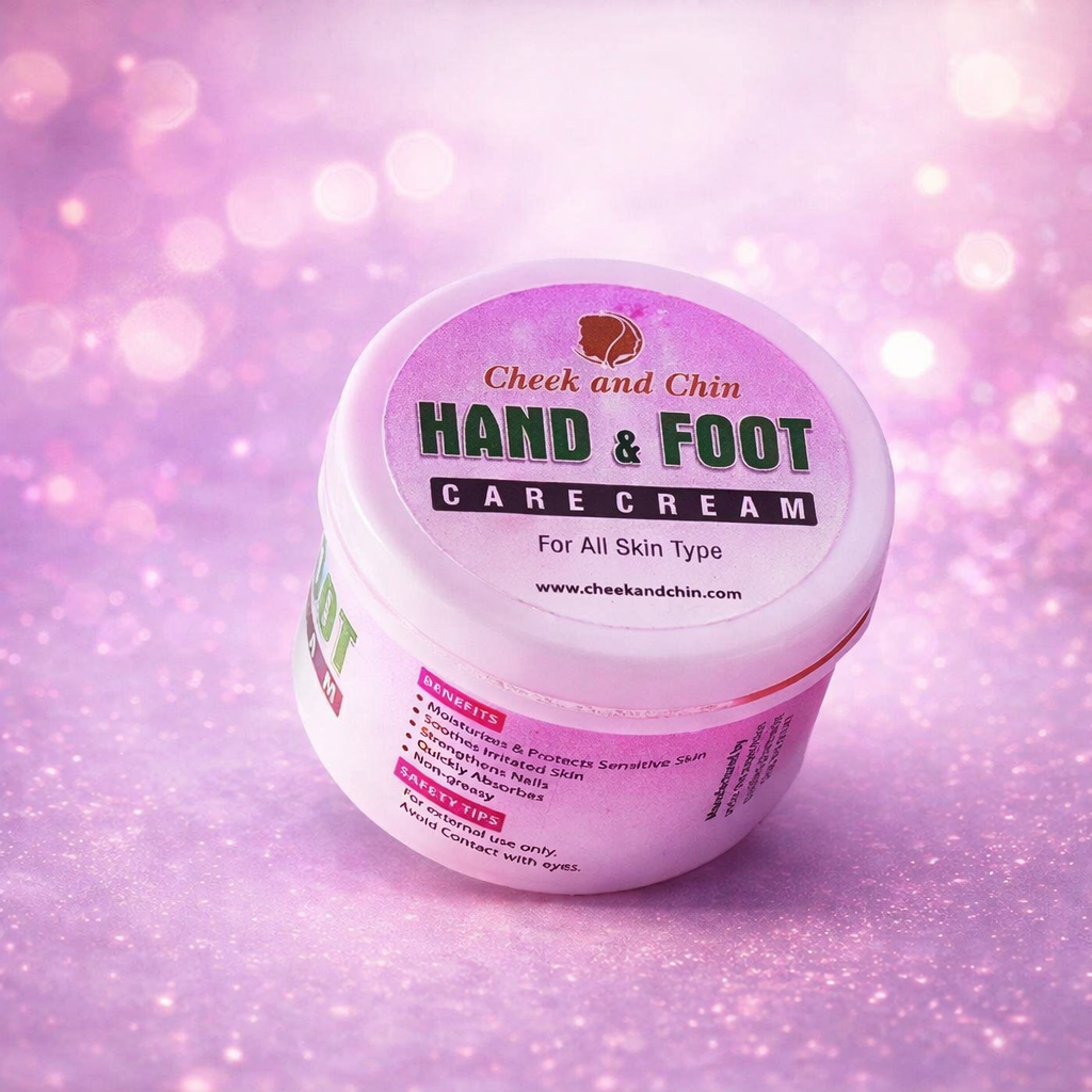 Cheek & Chin Hand & Foot Care Cream Moisturizing Repair Cream For Dry & Rough Skin - 100ml