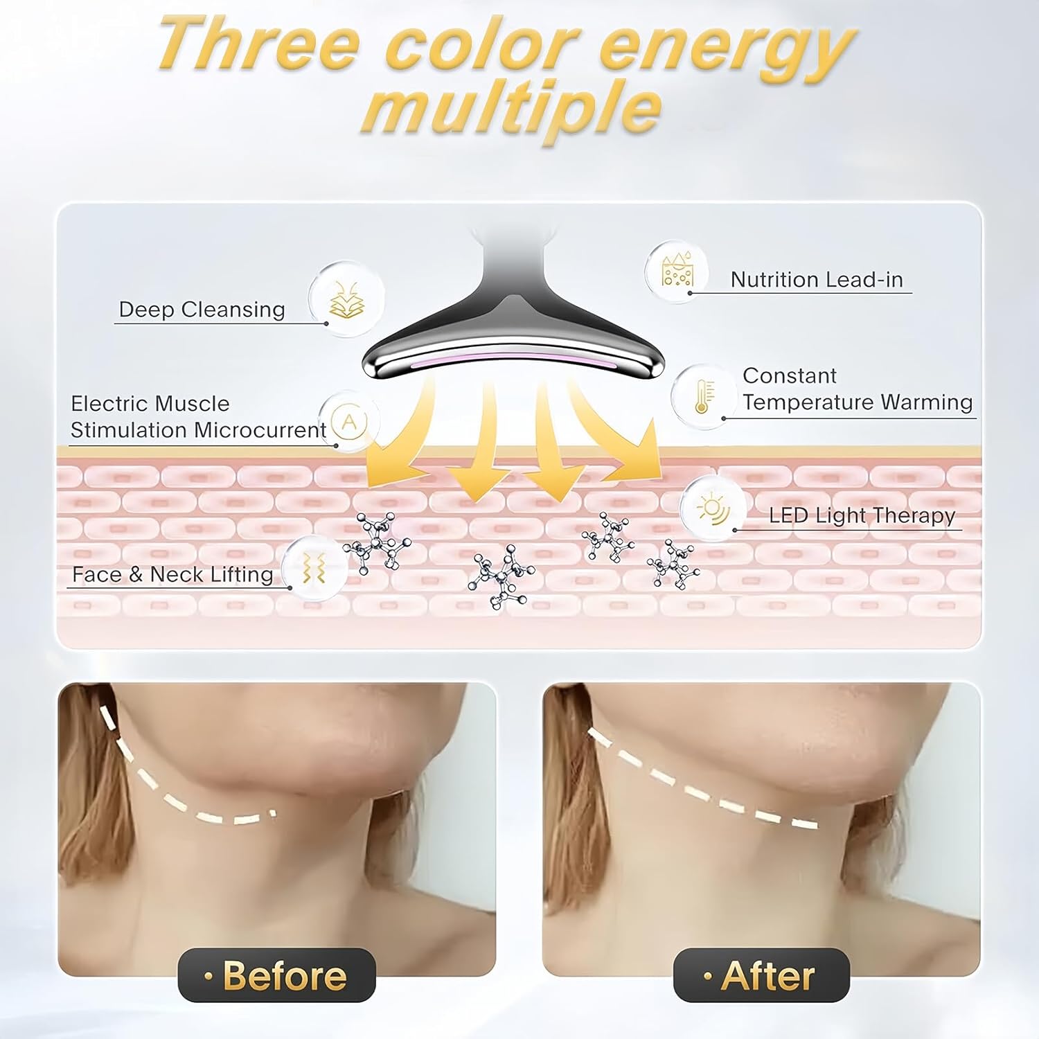 Vegena Face Massager Against Wrinkles, Face Beauty
