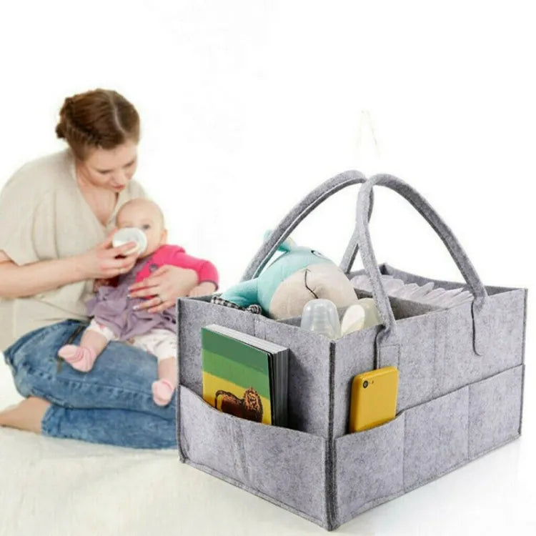 Foldable Baby Diaper Caddy Organizer – photo 3