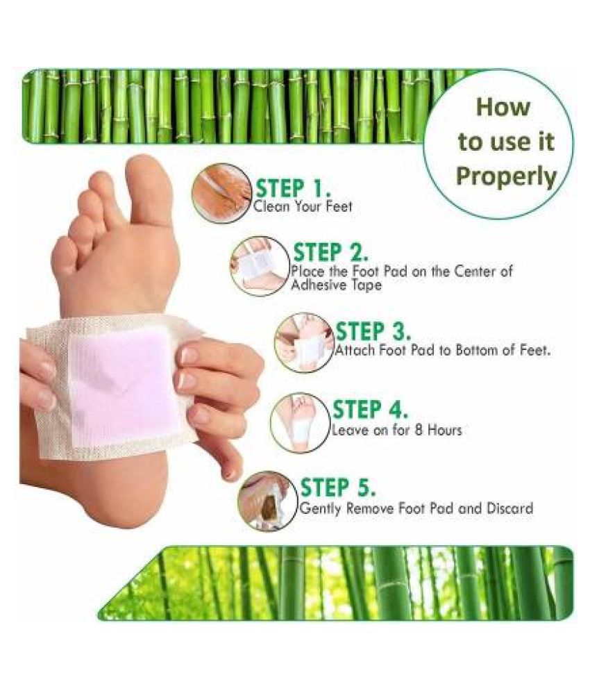 10 PCs Pain-Free Cleansing Pads for Natural Toxin Removal, Stress Relief & Vitality Support