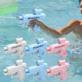 Funny Double-Sided Reverse Water Gun �Mini Tactical Prank Sprayer Toy for Kids & Adults | Summer Pool & Beach Water Fight Blaster (Random Color)
