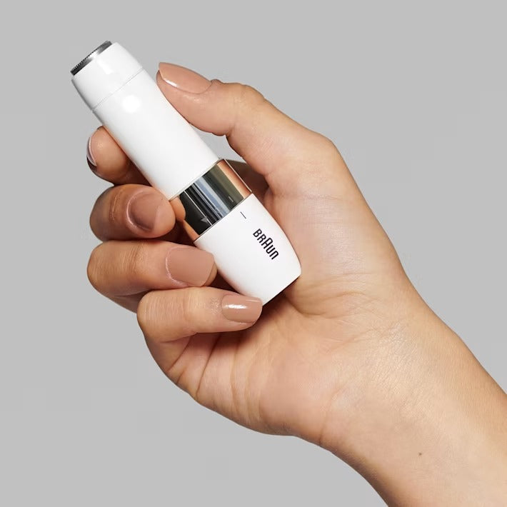 Braun Face Mini Hair Remover FS1000 with Smartlight �Electric Facial Hair Remover for Women