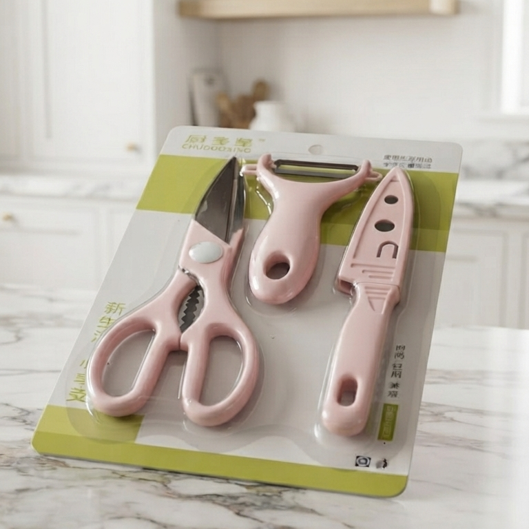 Elegant Chuduoxing 3-Piece Kitchen Utensil Set