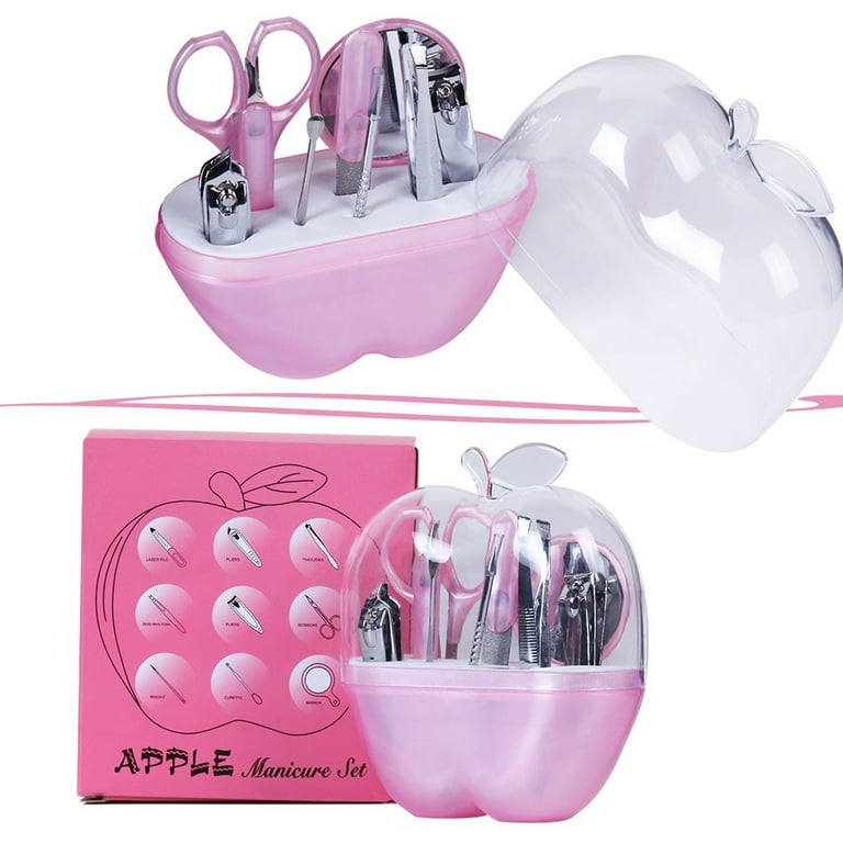 8 Pcs Apple Manicure Set ABS Plastic – photo 4
