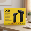 X8 Violent Fan Mini Jet Fan Handheld USB Rechargeable Brushless Powerful Airflow Fan