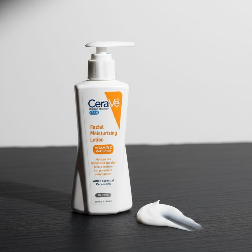 CeraVe Facial Moisturizing Lotion �Hydrating & Gentle for All Skin Types, 200ml