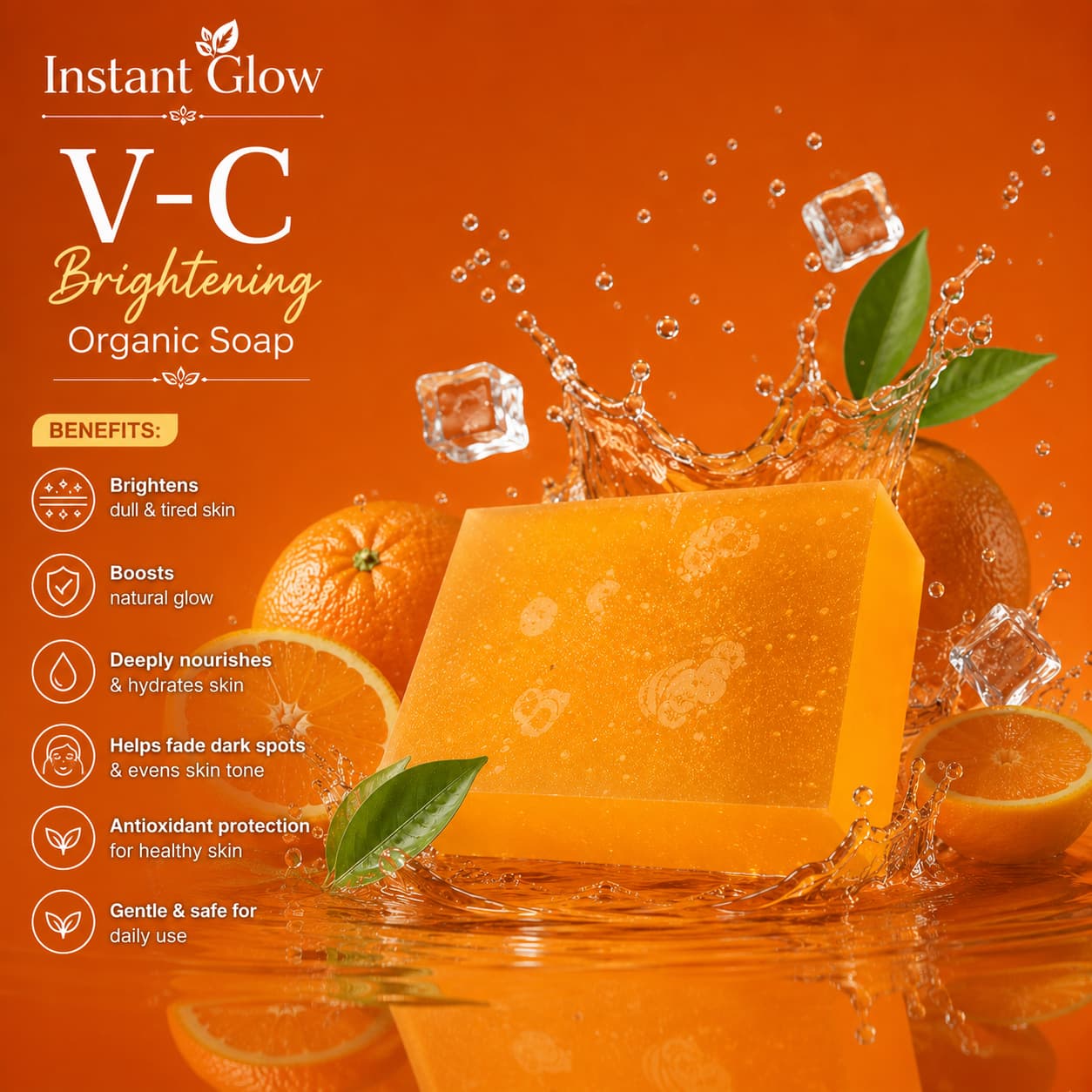 Instant Glow Vitamin C Brightening Soap