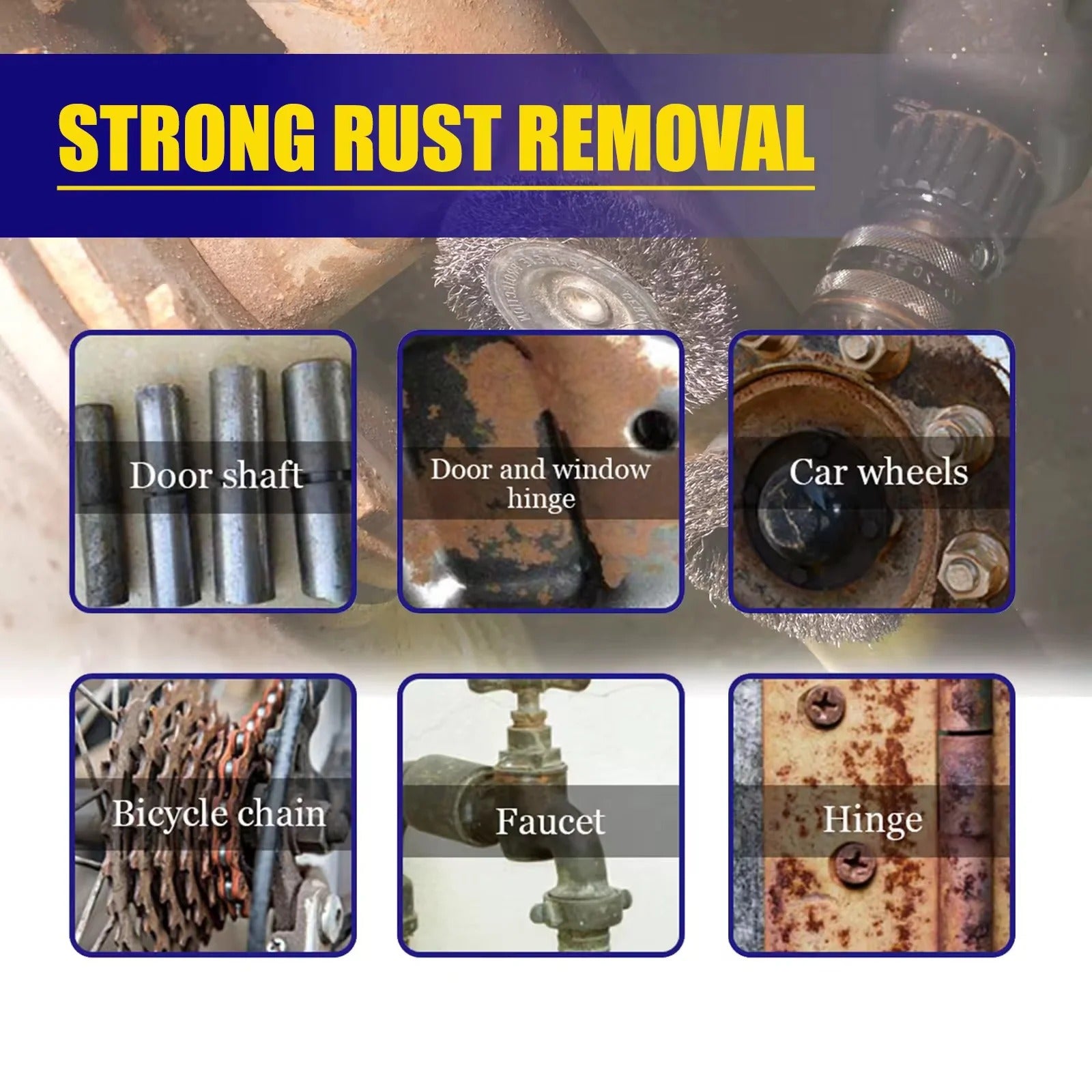 THREE GUYS Anti-Rust Spray | Rust Remover & Corrosion Protector | Premium German Engineered Formula (250ml)